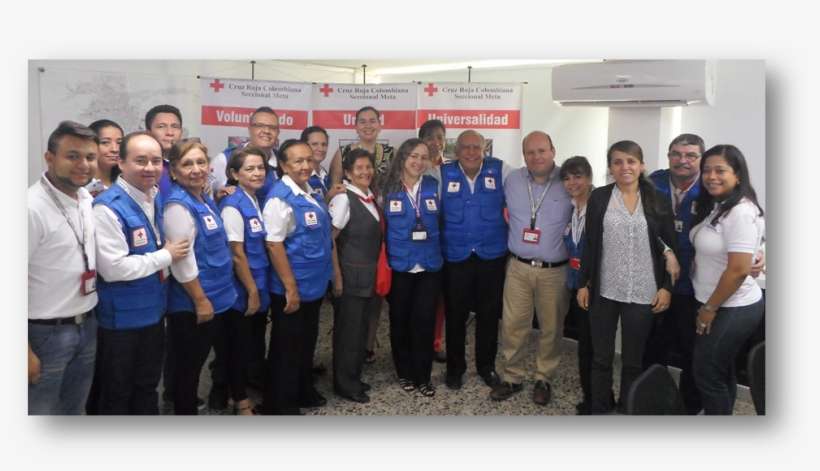 La Cruz Roja Colombiana, Con La Coordinación De La - Cruz Roja Colombiana Seccional Meta, transparent png download