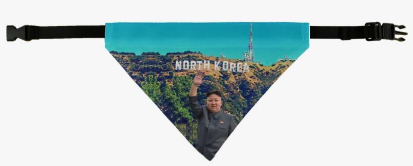 "north Korea Pet Bandana\ - Pet, transparent png download