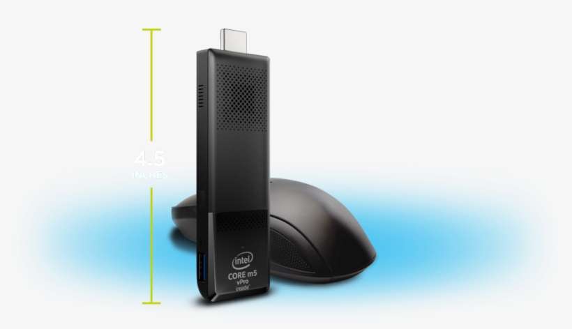 906244 Computestick Feature Size Vertangle No Icon - Make Your Tv A Computer, transparent png download