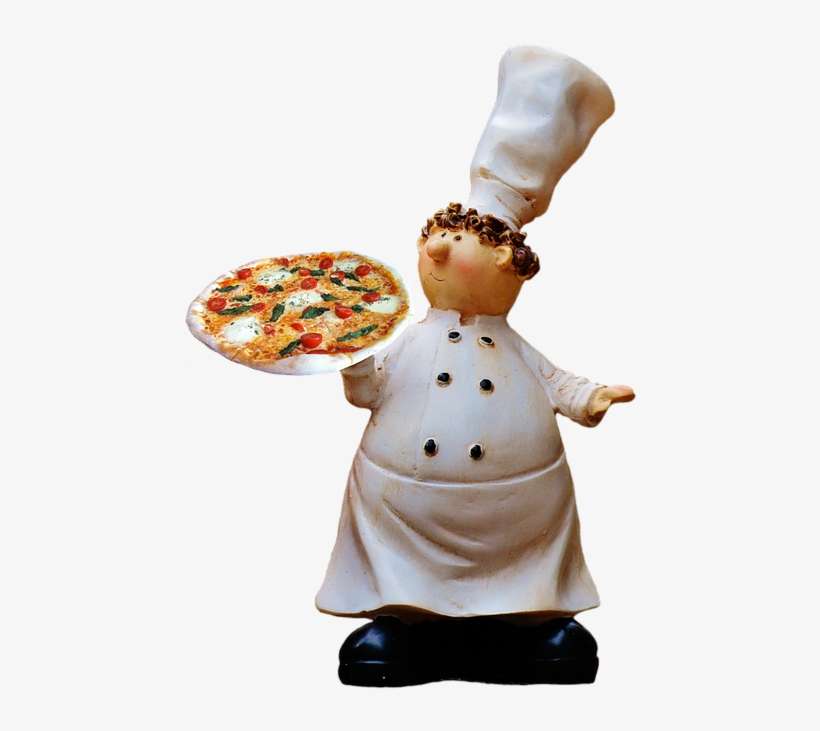 Pizza, Cooking, Funny, Food, Preparation, Chef's Hat - Grappige Pizza, transparent png download