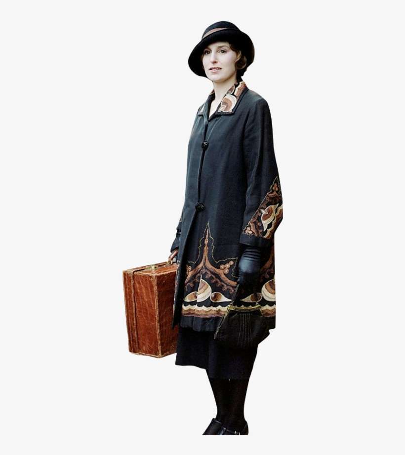 Downton Abbey's Laura Carmichael On Edith's Missing - Garment Bag, transparent png download