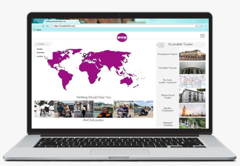 Wow - World Map, transparent png download