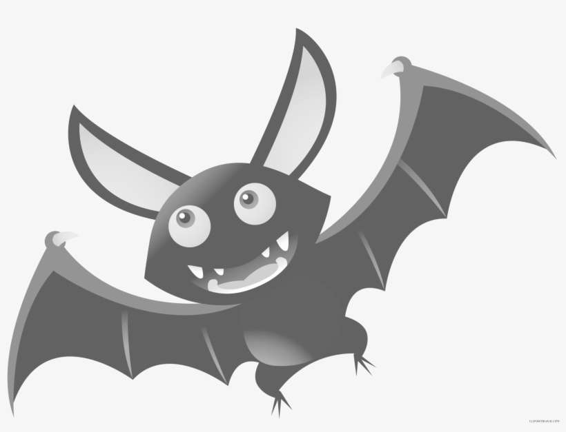 Animal Clipart Bat - Bat Halloween Clip Art, transparent png download