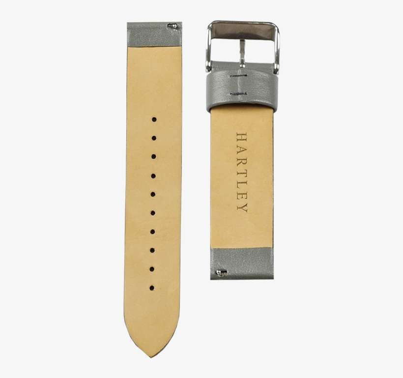 Hartley Grey Leather Strap - Strap, transparent png download
