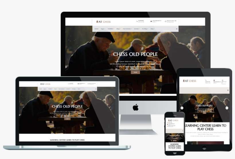 At Chess Free Responsive Joomla Template - Hotel Booking Joomla Template, transparent png download