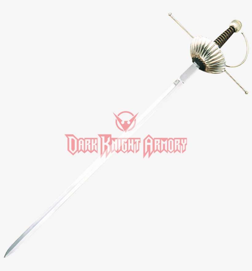 Spanish Fluted Cup Rapier - Field Lacrosse, transparent png download