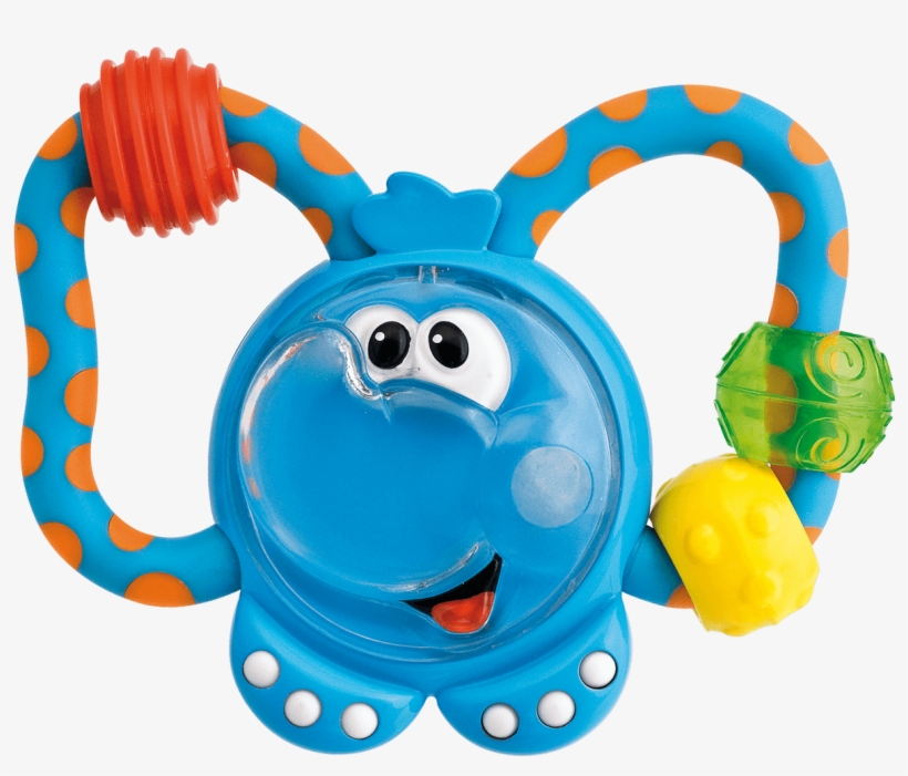 Elephant Fun Teething Rattle - Chicco Elephant Rattle, transparent png download