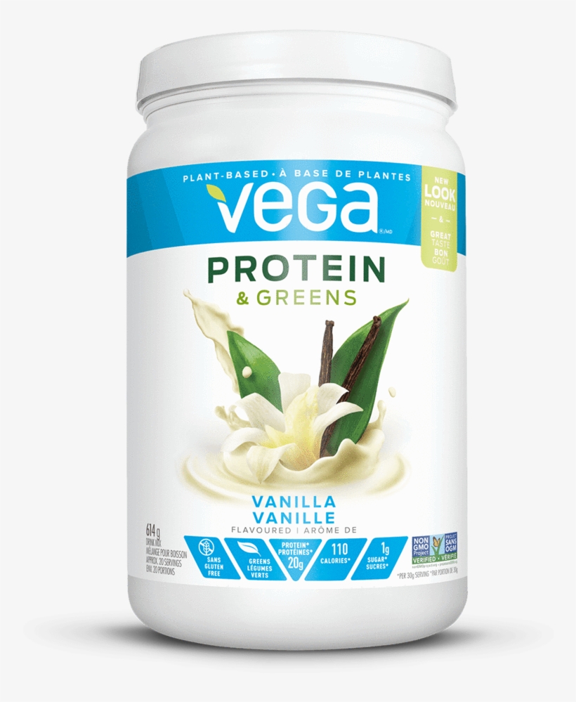 Vega Protein And Greens, transparent png download