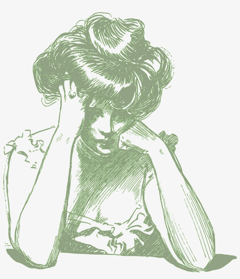 Big Image - Charles Dana Gibson Sketch Pencil, transparent png download