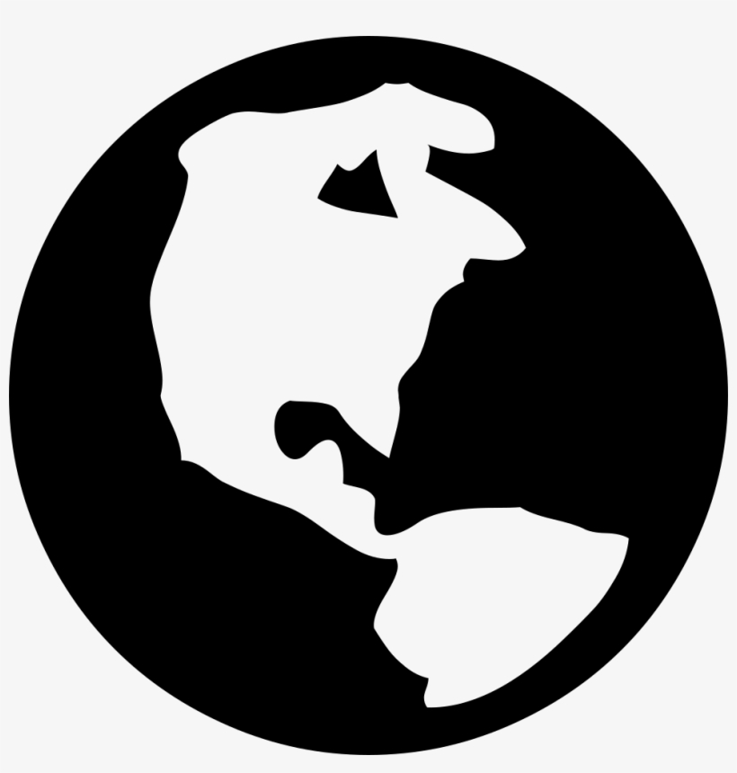 Png File Svg - Glyphicon Glyphicon Globe, transparent png download