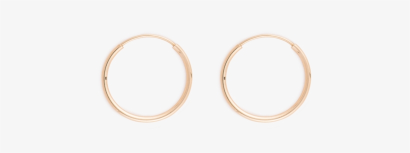 Small Hoops - Earrings, transparent png download