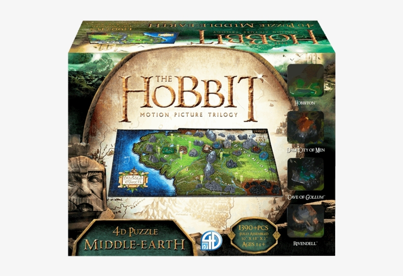 Middle Earth 4d Puzzle - Middle-earth, transparent png download