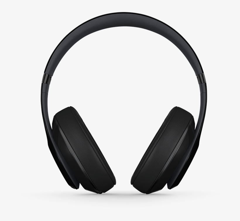 Beats By Dre Studio - Black Over Ear Headphones, transparent png download