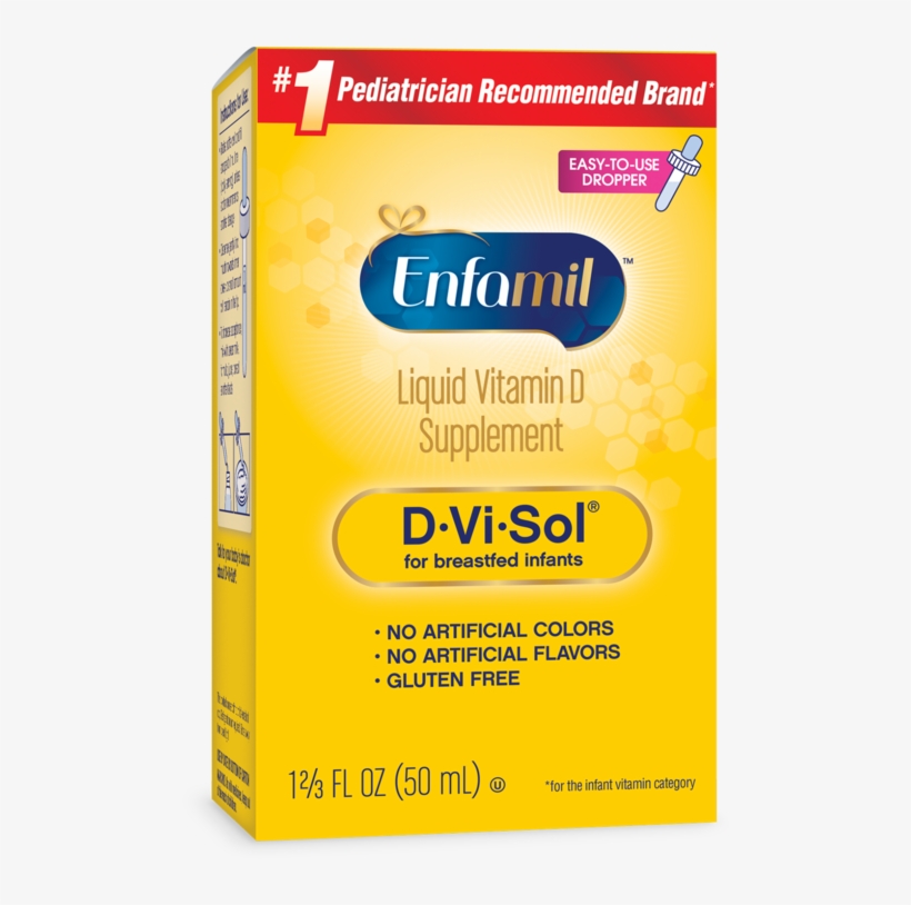 Enfamil D Vi Sol Liquid Vitamin D Supplement For Infants, - Enfamil Vitamin D, transparent png download