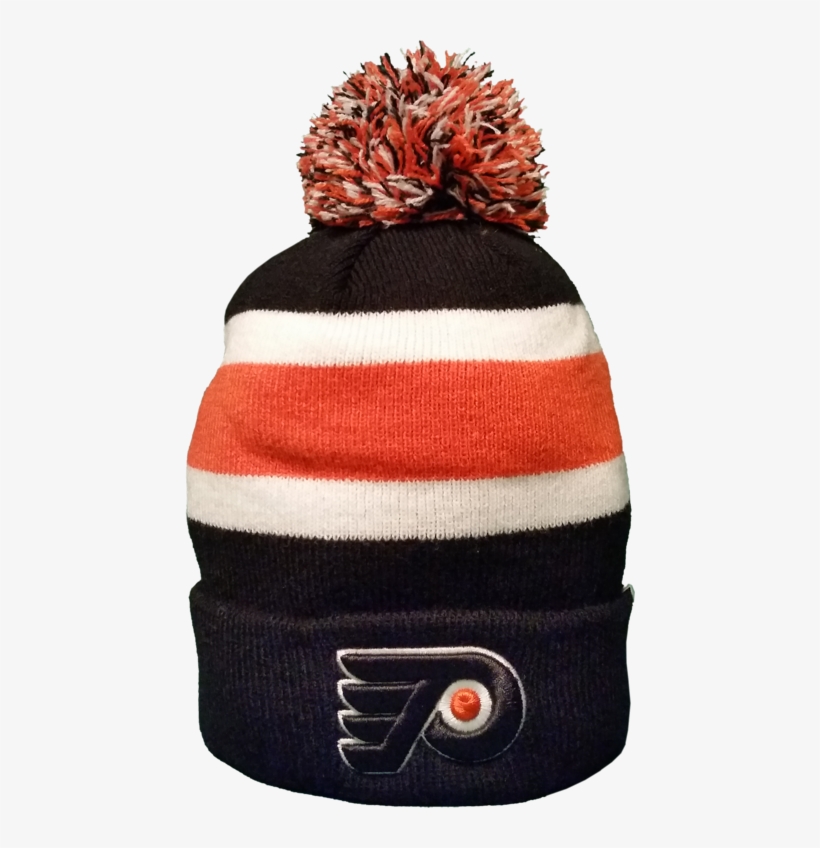 Philadelphia Flyers Nhl Fast Break Pom Toque More Than - Beanie, transparent png download