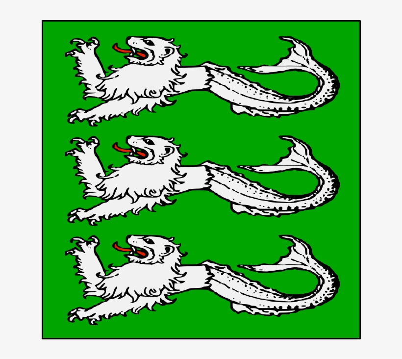 The Order Of The Silver Sea-lion - Sea Lion Heraldry, transparent png download