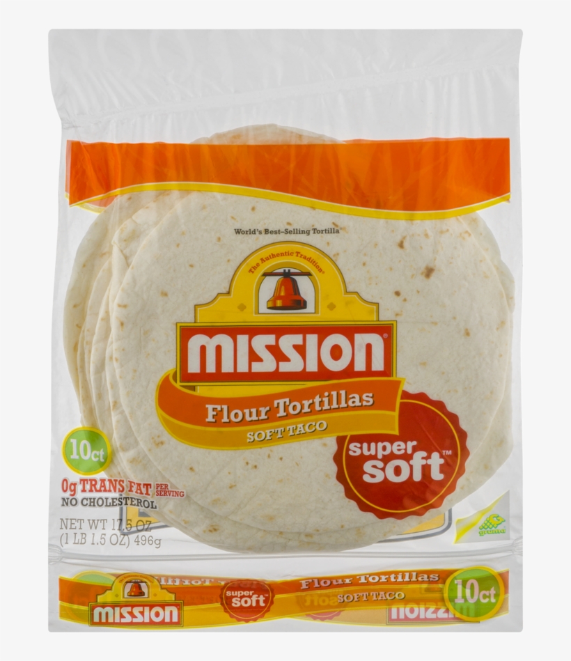 Mission Flour Tortillas Medium - Mission Flour Tortillas, transparent png download