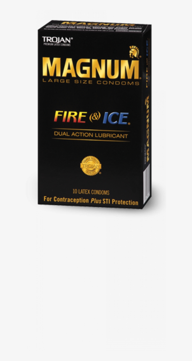 Trojan Magnum Fire & Ice Buy It At Www - Money, transparent png download