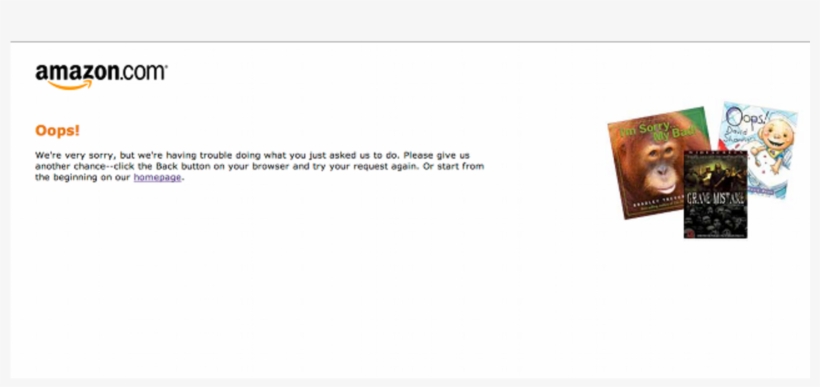Message Error Payment Amazon, transparent png download