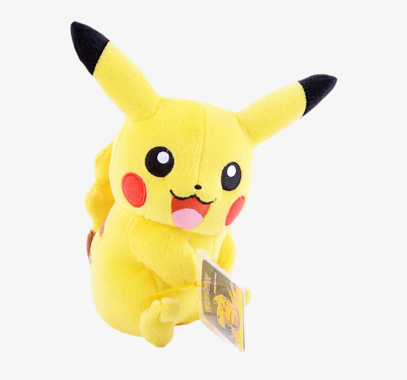 Trainer's Choice Pikachu 8” Plush - Stuffed Toy, transparent png download