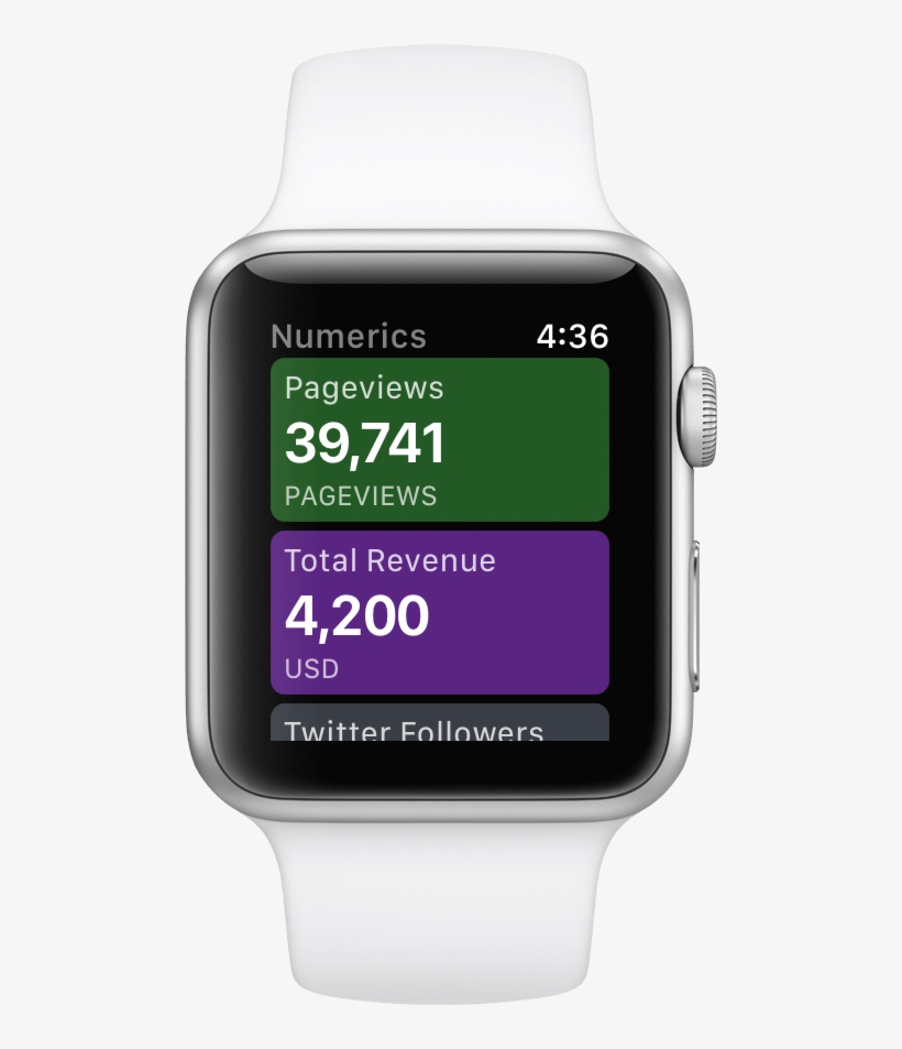 Numerics For Apple Watch - Watch, transparent png download