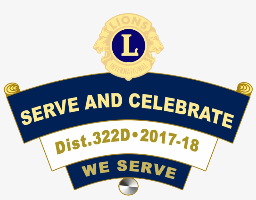 Lions Movement Started To Engage Itself For Positive - Lions Club Logo 2017 18, transparent png download