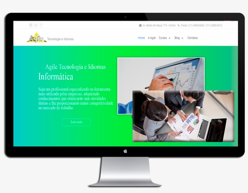 Informatica Computador Maior - Computer Monitor, transparent png download