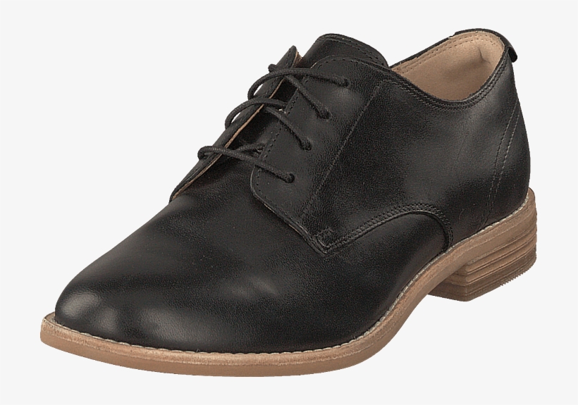Edenvale Ash Black Leather - Shoe, transparent png download