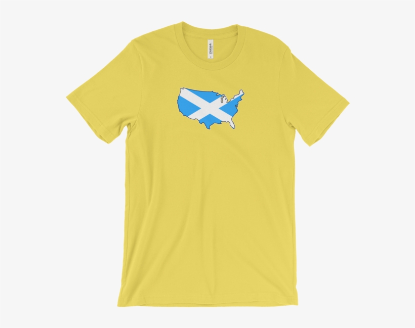 Scotland Usa T-shirt - Orange Bike T Shirt, transparent png download