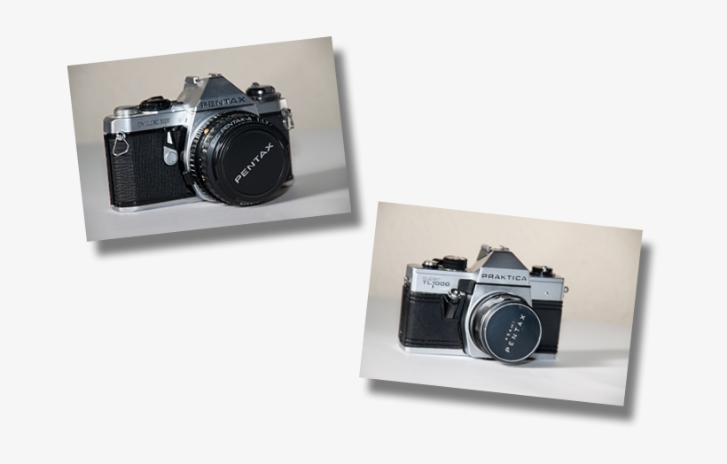 Una Cámara Réflex Es Una Cámara Fotográfica Cuya Imagen - Single-lens Reflex Camera, transparent png download