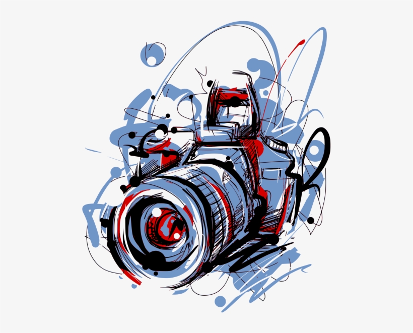 Câmera Fotográfica - Camera Logo Png, transparent png download