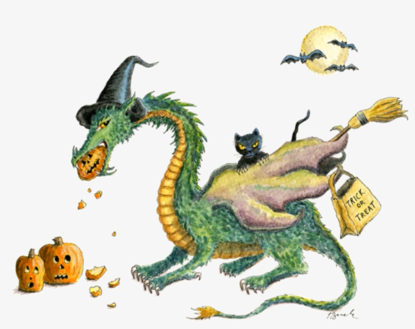 Free Png Download Dragon The Cat Halloween Png Images - Dragon The Cat Halloween, transparent png download