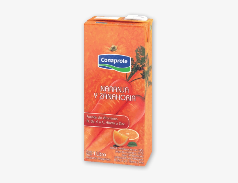 Conservación - Jugo Naranja Zanahoria Conaprole, transparent png download