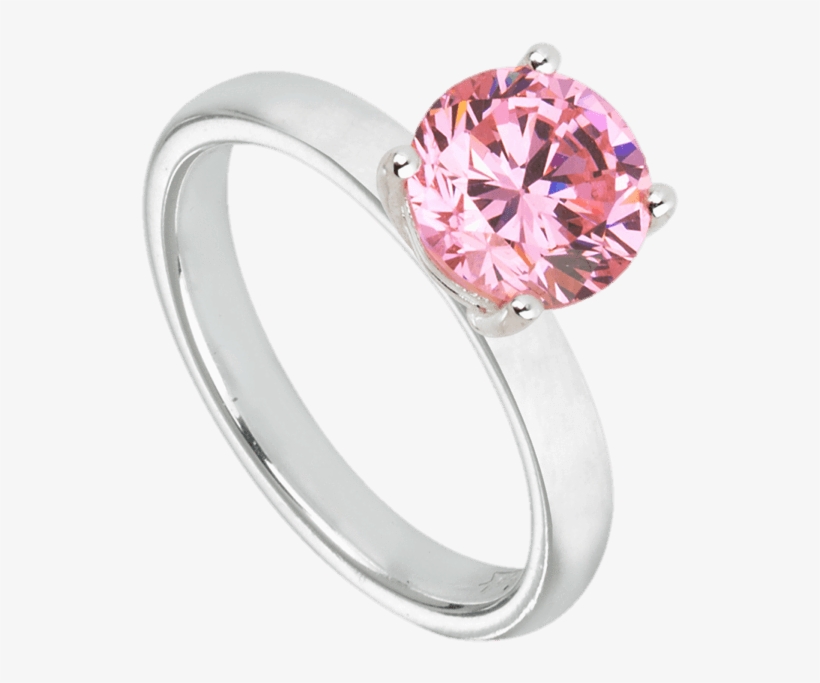 Rings, Silver, Sterling Silver, Cubic Zirconia, 4, - Pre-engagement Ring, transparent png download