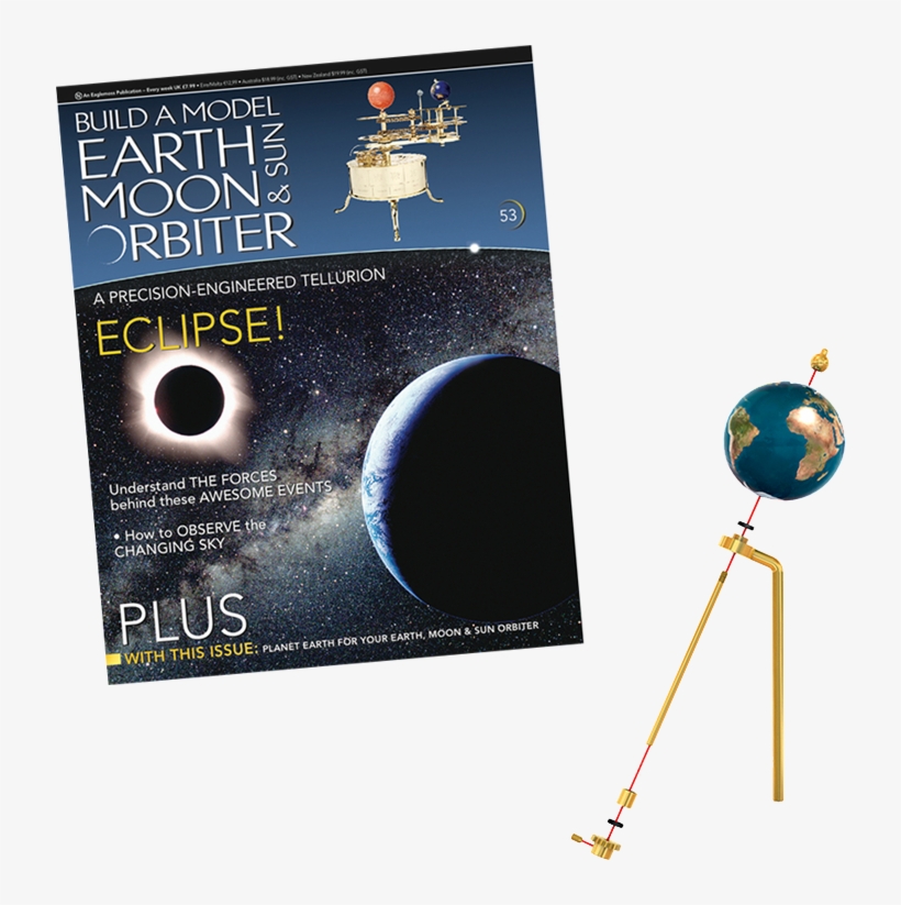 53 - Sun Earth Moon Model Parts, transparent png download