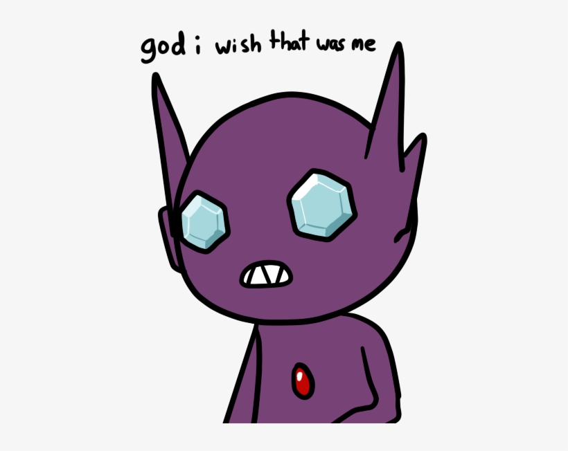 Dumb Reaction Image Sableye Pokemon - Cartoon, transparent png download