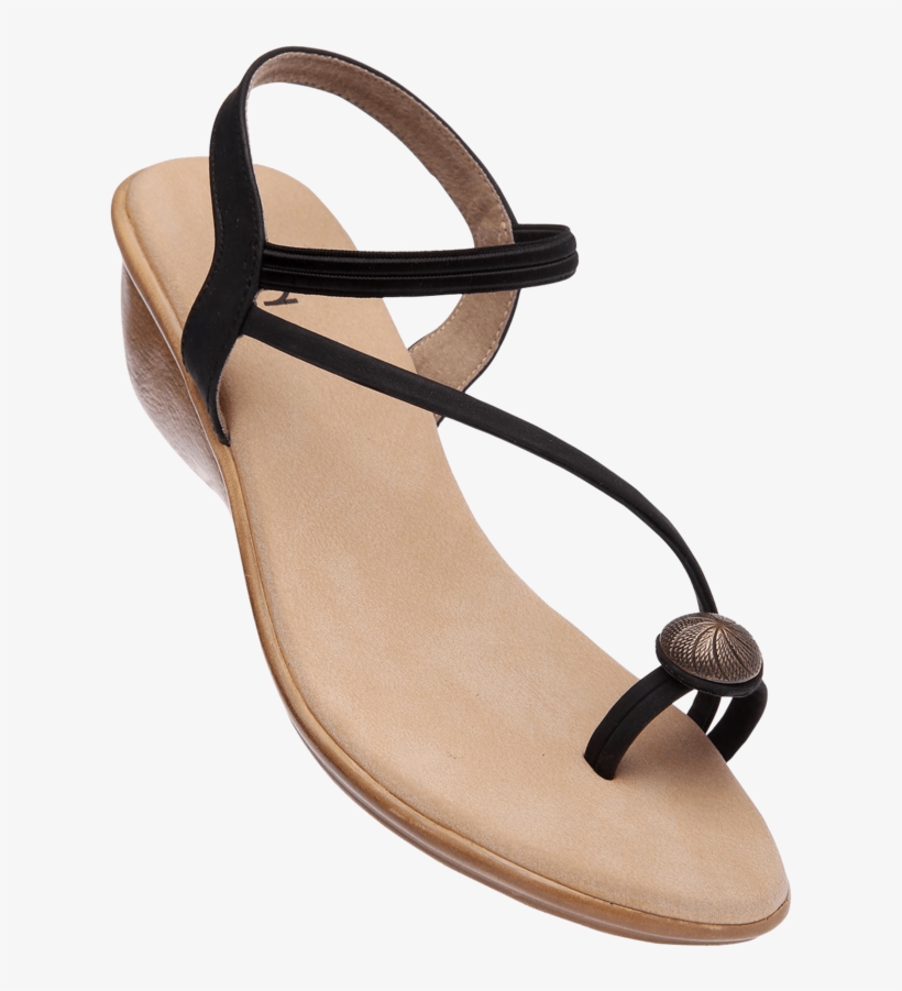 Womens Wedge Sandal - Strap, transparent png download