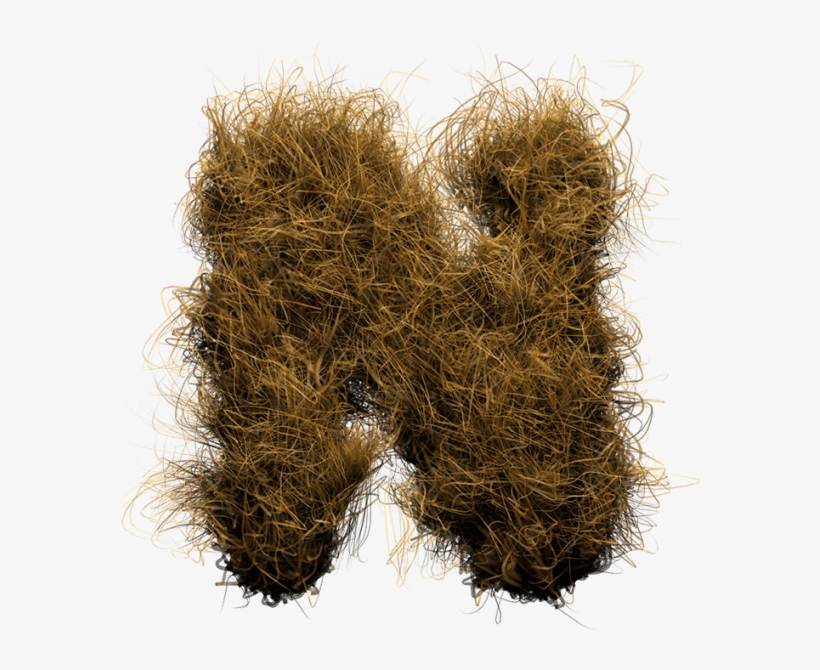 Hay Fur Font - Grass, transparent png download