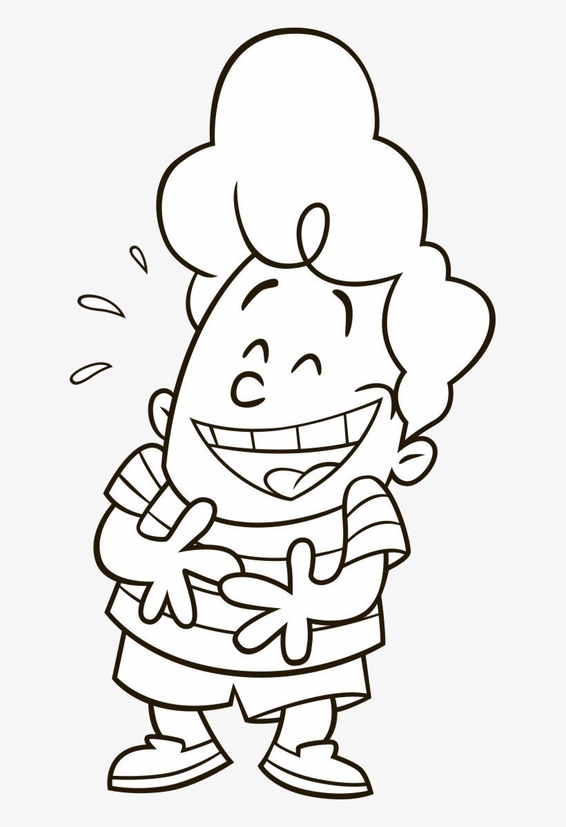 Sure Captain Underpants Wears Tighty Whities, But Hey, - Capitan Calzoncillos Para Colorear, transparent png download