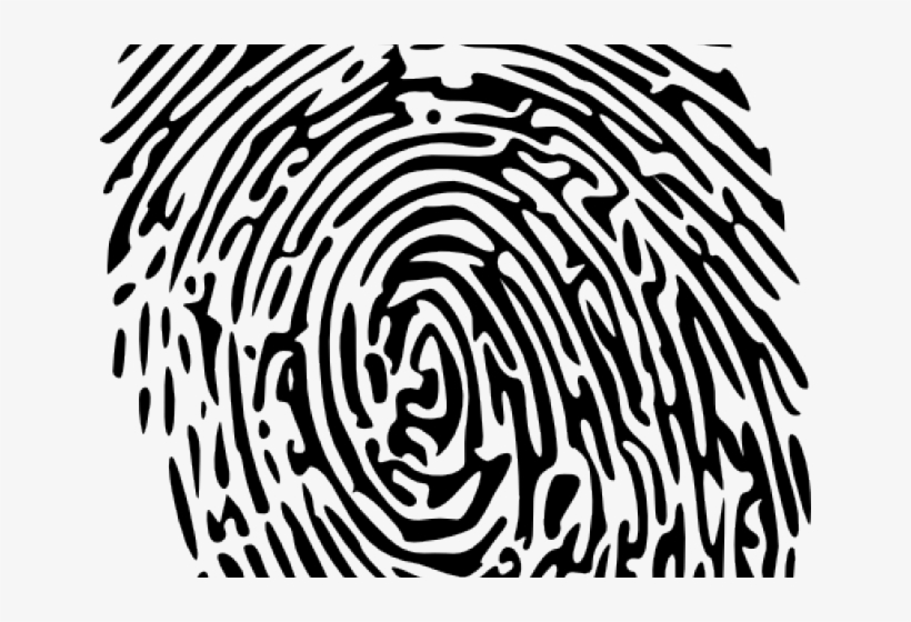 Codeyy Clipart Thumb Print - Round Fingerprint, transparent png download