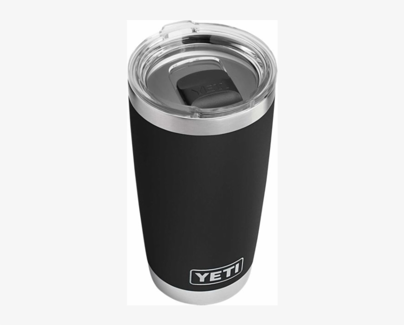 Rambler 20 Oz Tumbler - Black Yeti Tumbler 20 Oz, transparent png download
