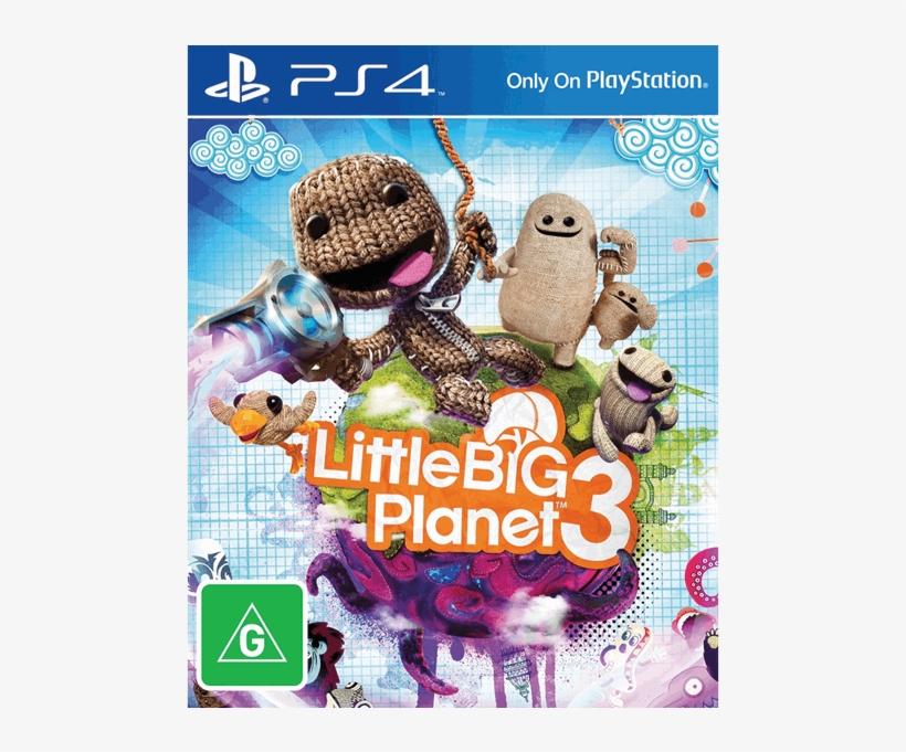 Little Big Planet 3 Ps4 Game, transparent png download
