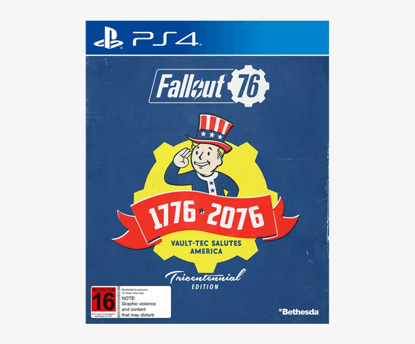 Fallout 76 Tricentennial Edition Ps4, transparent png download