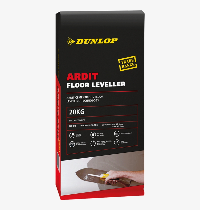 Dunlop 20kg Ardit Floor Leveller - Dunlop, transparent png download