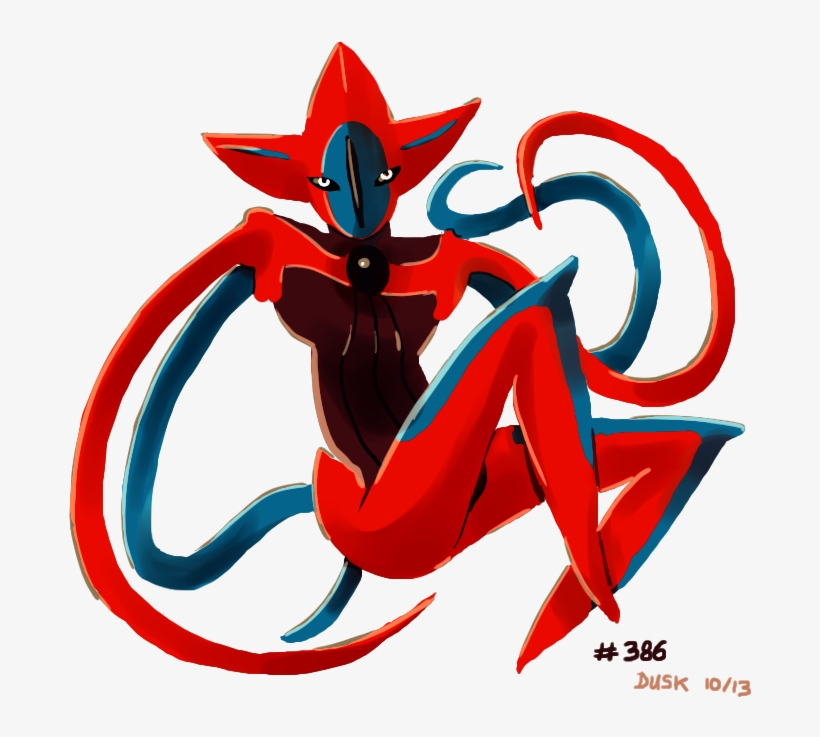 Deoxys Attaque Par - Illustration, transparent png download