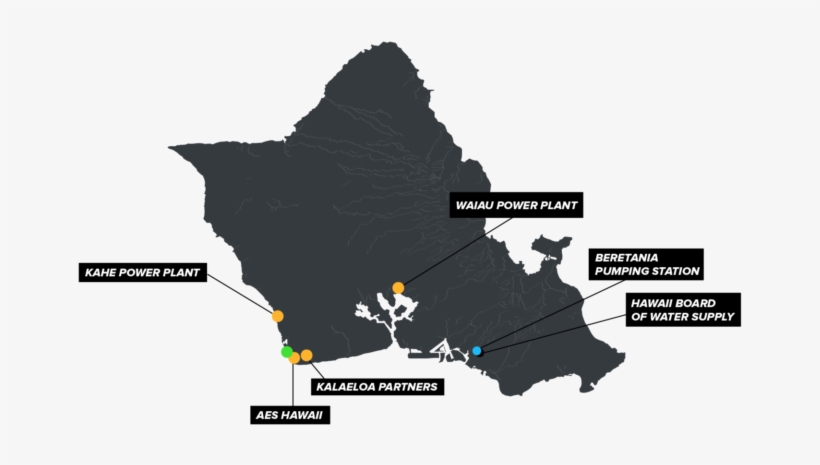 And Many Hospitals And Shelters - Island Of Oahu, transparent png download
