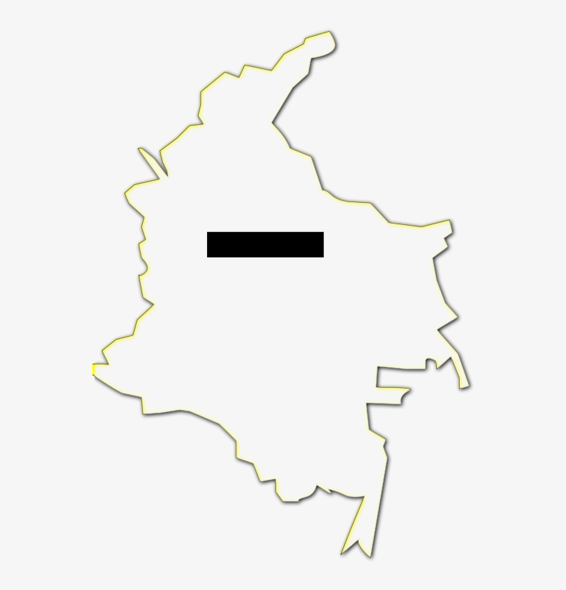 Colombia Map Croquis, transparent png download