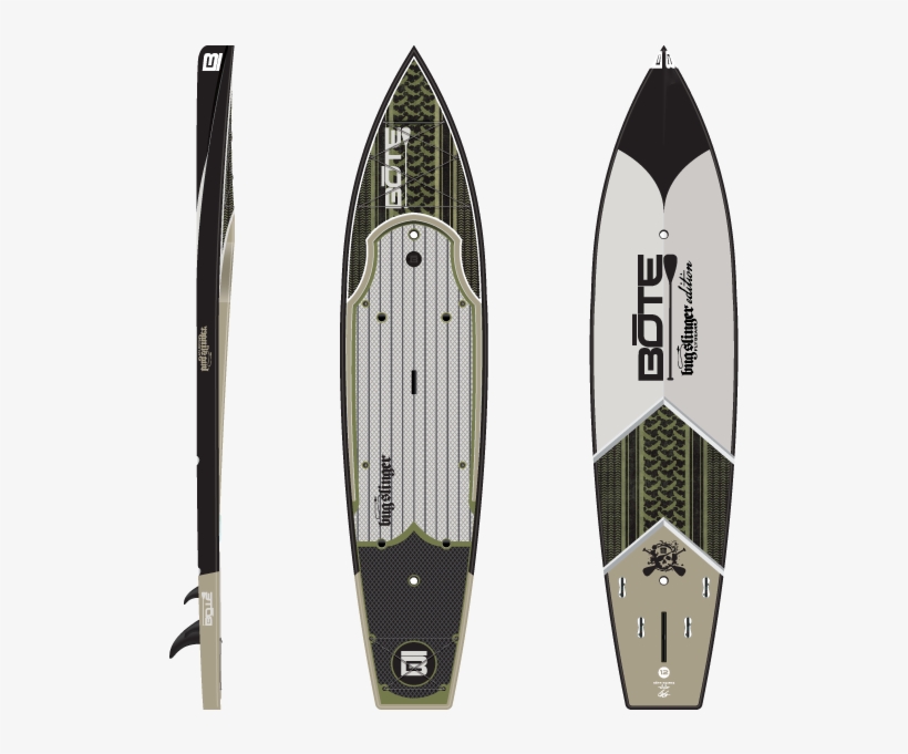 Bote Paddle Board 12′ Rackham Bug Slinger™ - 2015 Bote Bug Slinger Rackham, transparent png download