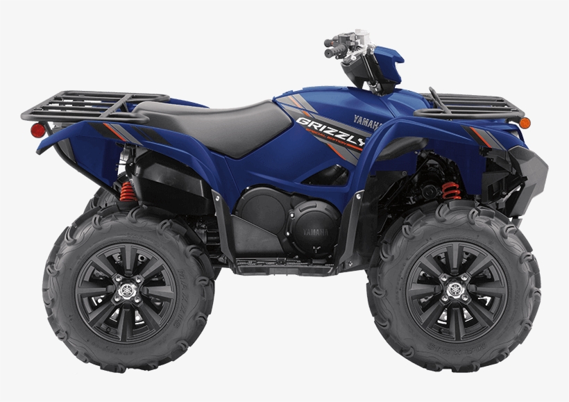 2019 Grizzly Eps Bluemetallic Right - Yamaha Grizzly 700 2019, transparent png download