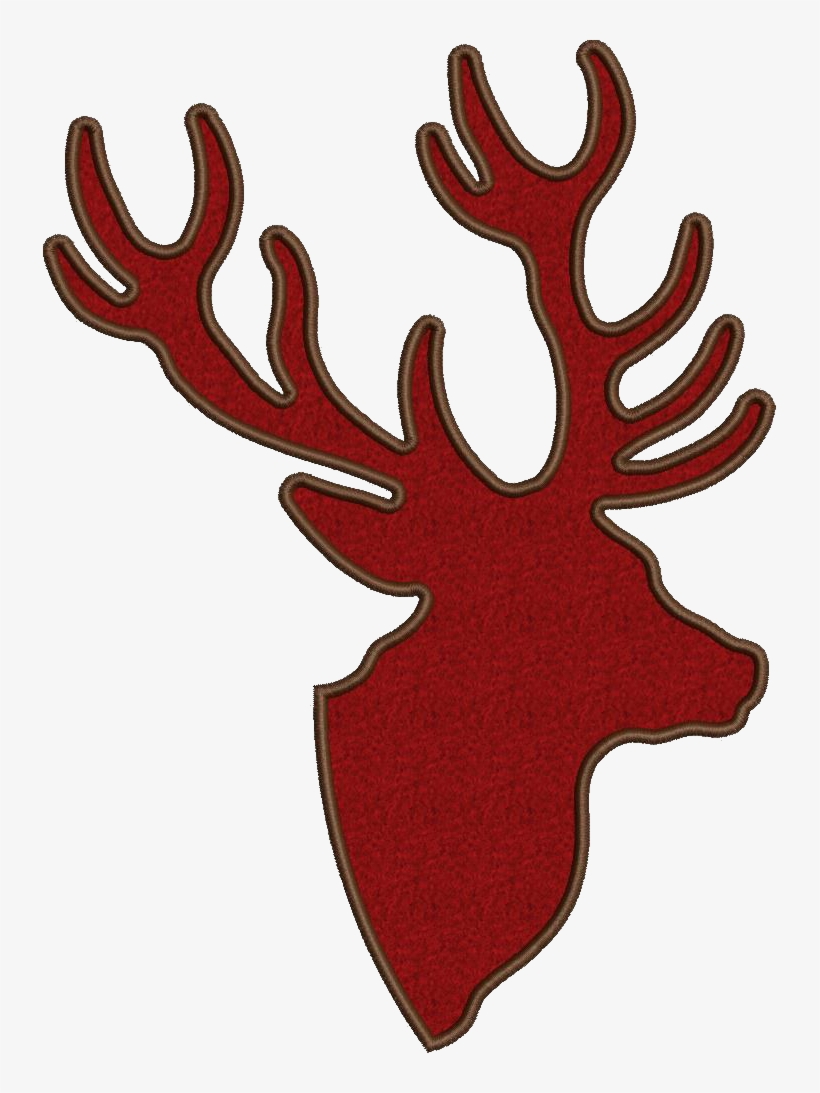 Applique Stag Or Or Sold Separately - Elk, transparent png download